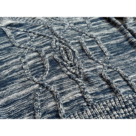 Guess Cold Shoulder Sweater with Braided Front size Girls M V-neck Cotton - Picture 3 of 9